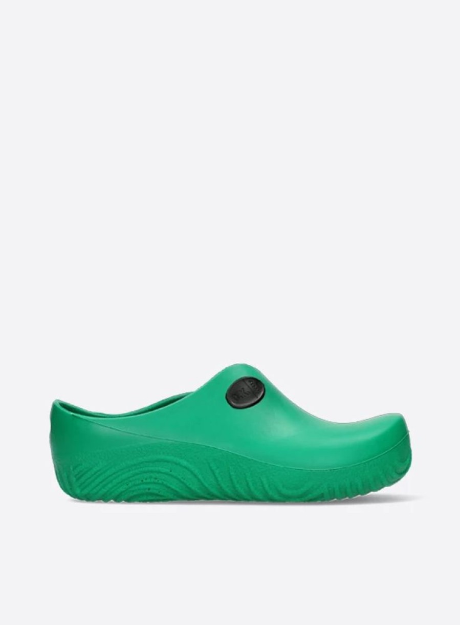 Dames Wolky | Ok Clog-Klomp Groen Fluor Pu