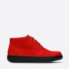 Dames Wolky | Kansas Lady Xw Donkerrood Nubuck