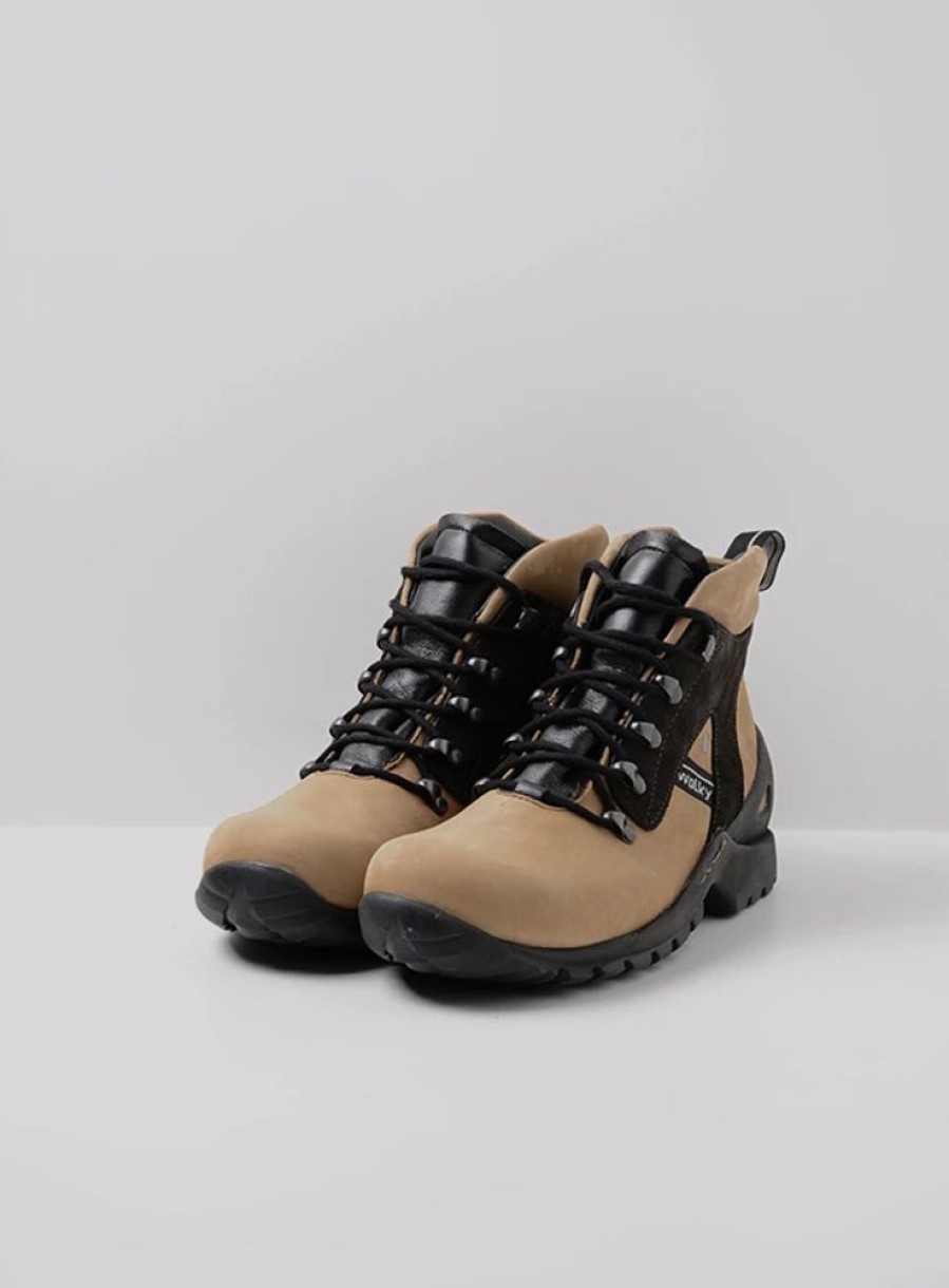 Dames Wolky | Traction Wp Camel Nubuck