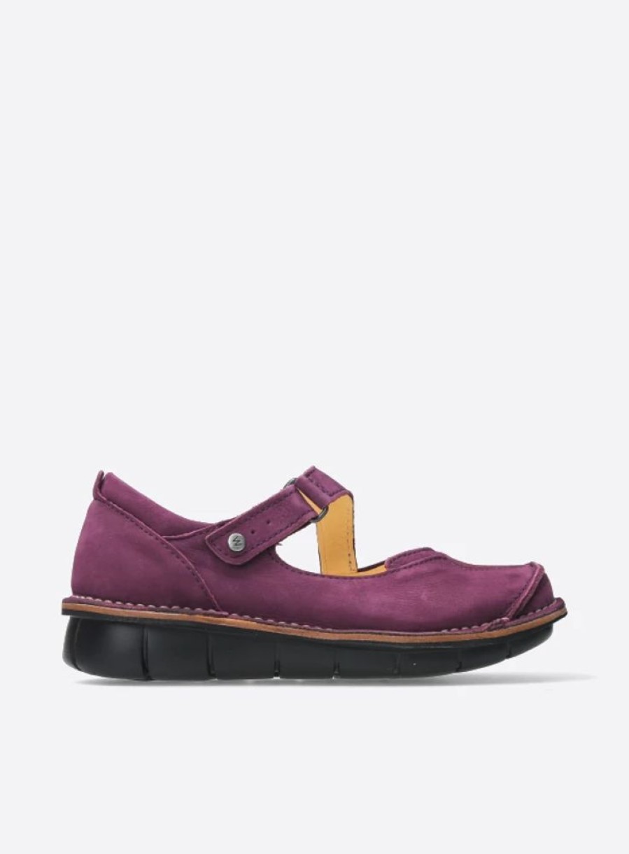 Dames Wolky | Cordoba Fuchsia Nubuck