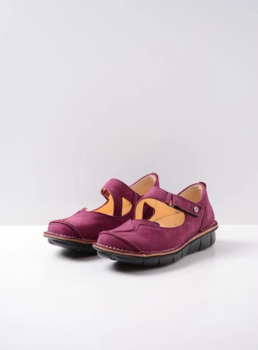 Dames Wolky | Cordoba Fuchsia Nubuck