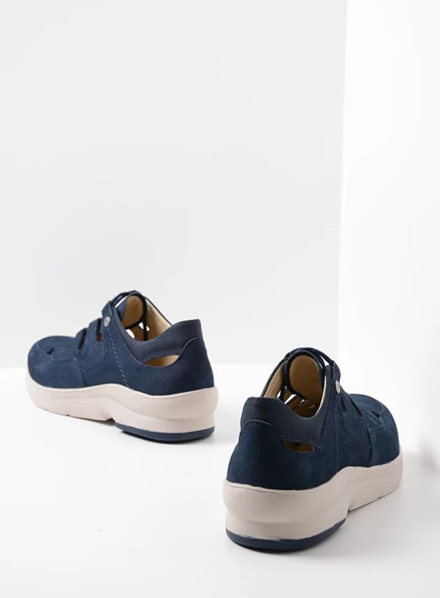 Dames Wolky | Galena Denim Nubuck