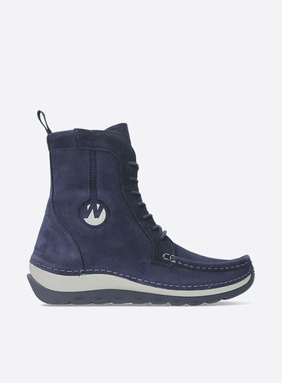 Dames Wolky | Ocean Paars Nubuck