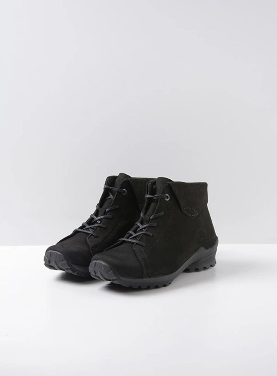 Dames Wolky | Teton Zwart Nubuck