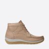 Dames Wolky | Salado Lichtbeige Leer