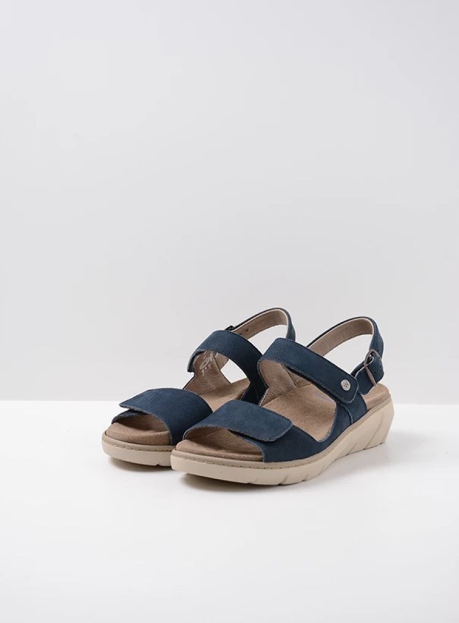 Dames Wolky | Santorini Denim Nubuck