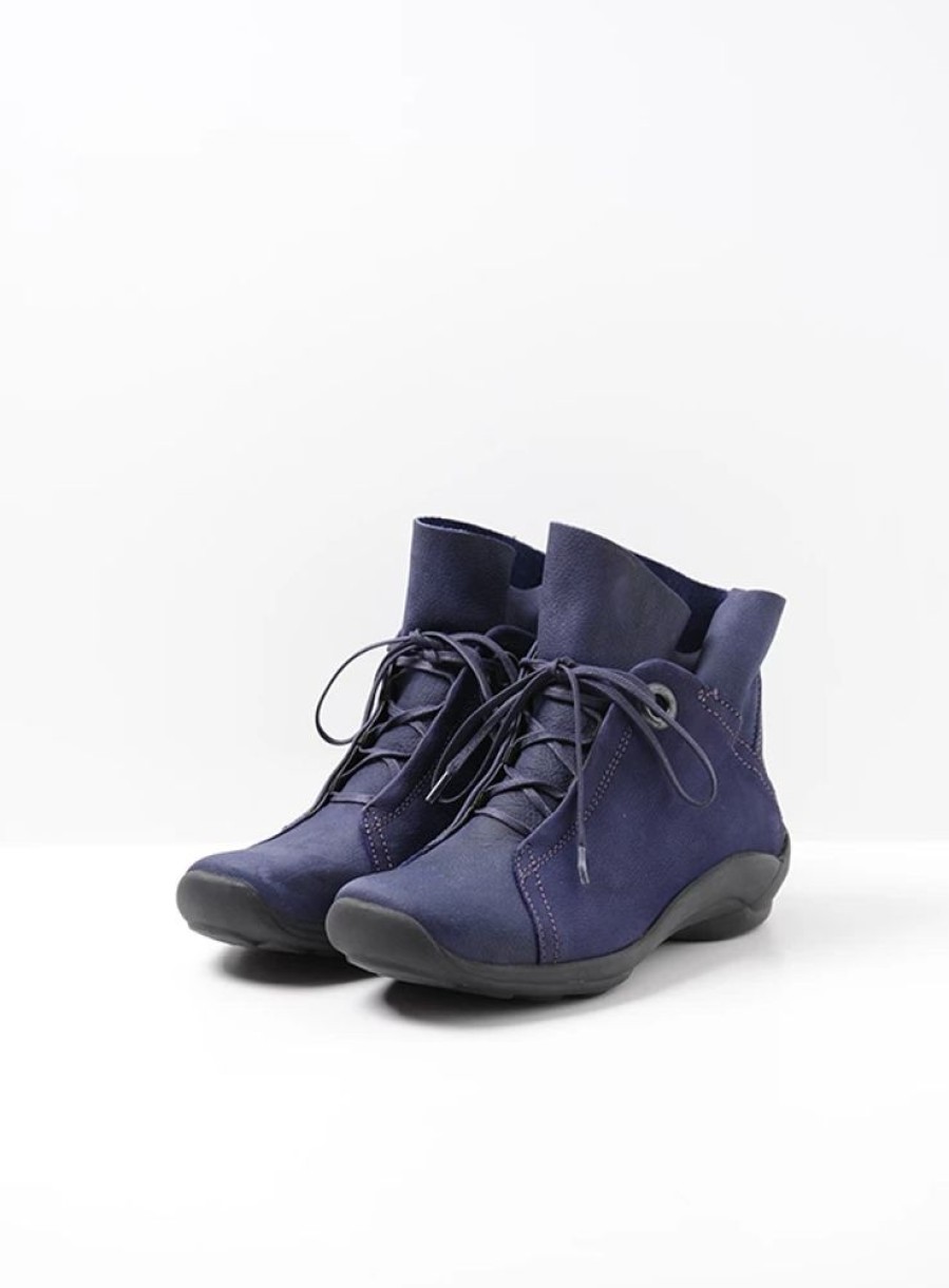 Dames Wolky | Diana Paars Nubuck