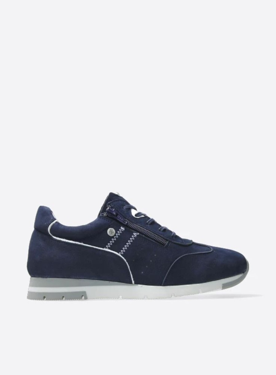 Dames Wolky | Yell Xw Denim Nubuck