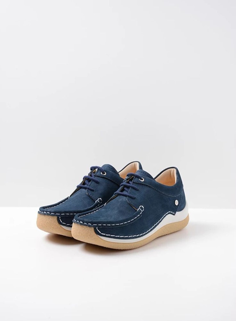 Dames Wolky | Celebration Denim Nubuck