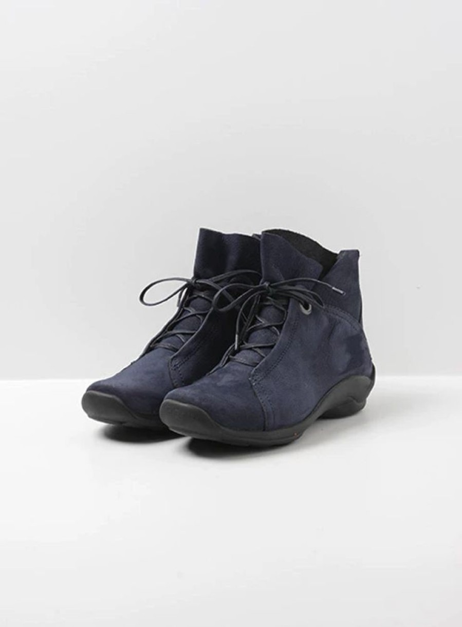 Dames Wolky | Diana Blauw Nubuck