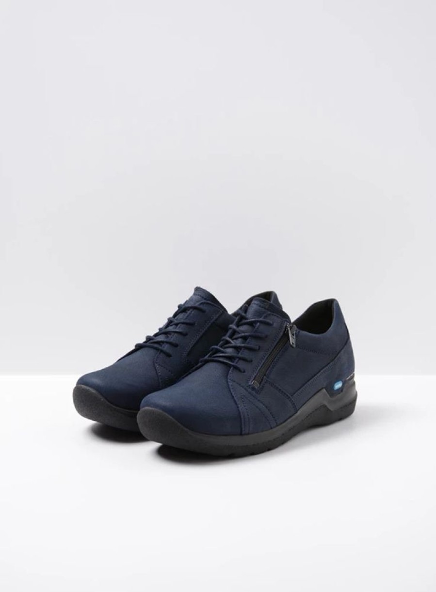 Dames Wolky | Feltwell Blauw Nubuck