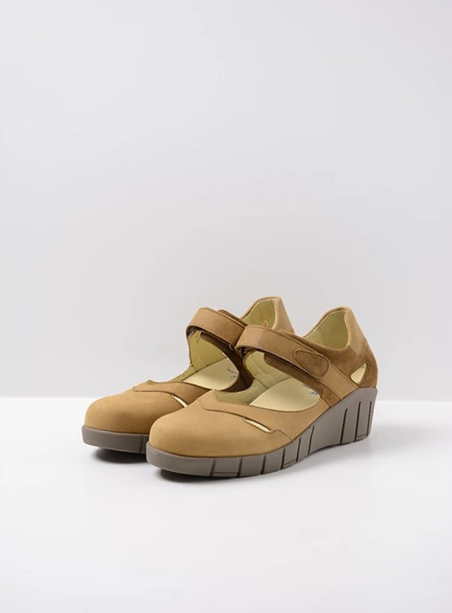 Dames Wolky | Charlotte Middenbruin Nubuck