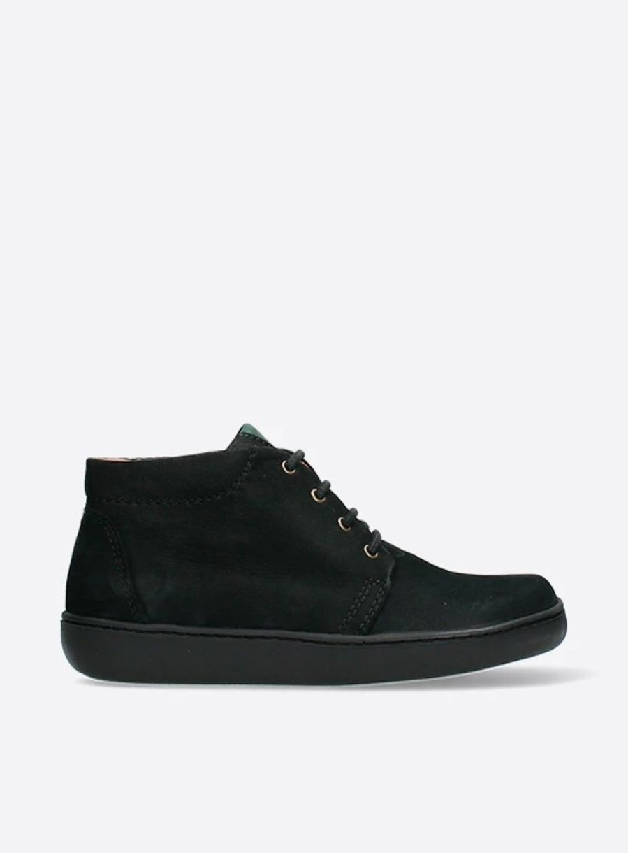 Dames Wolky | Kansas Lady Xw Zwart Nubuck