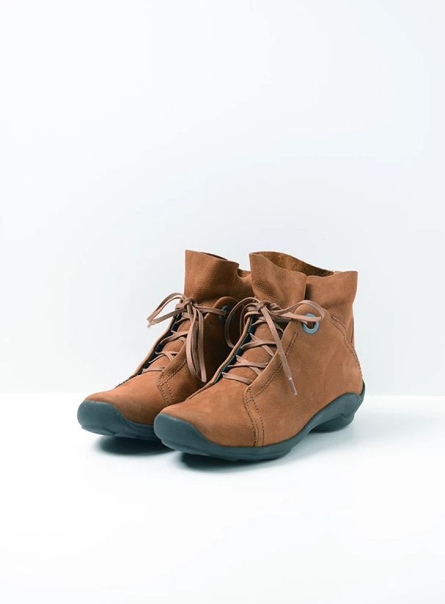 Dames Wolky | Diana Cognac Nubuck