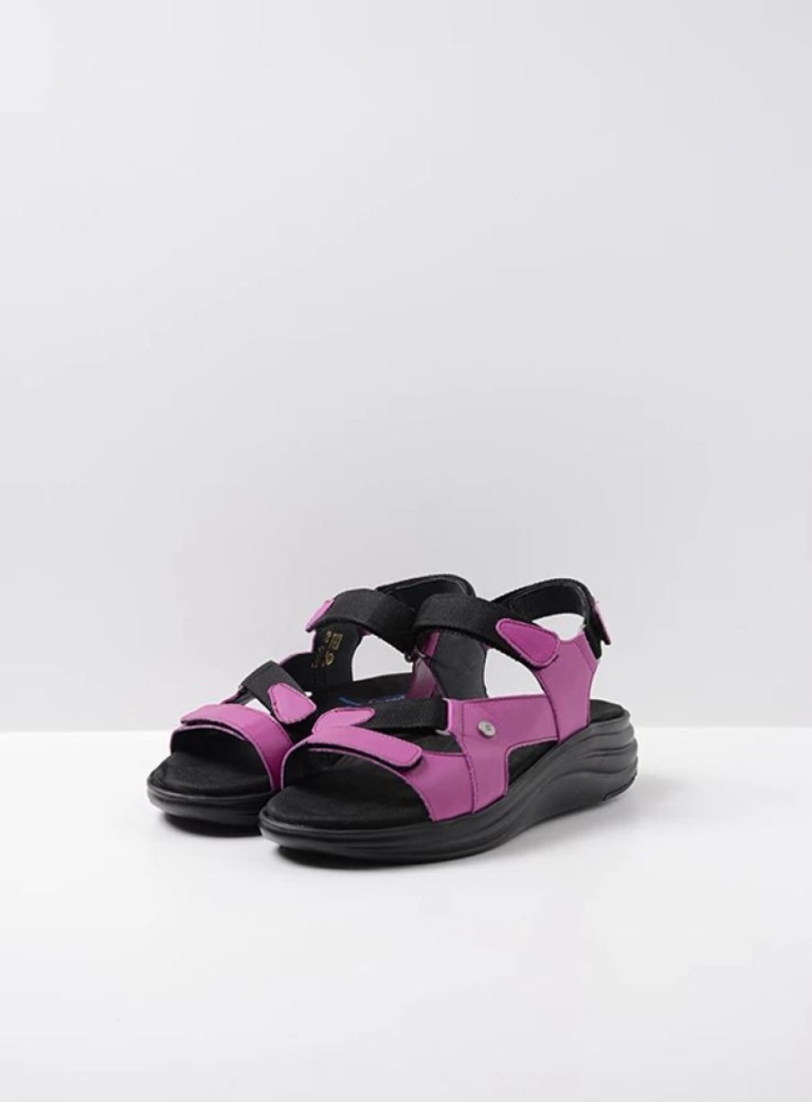 Dames Wolky | Cirro Fuchsia Leer