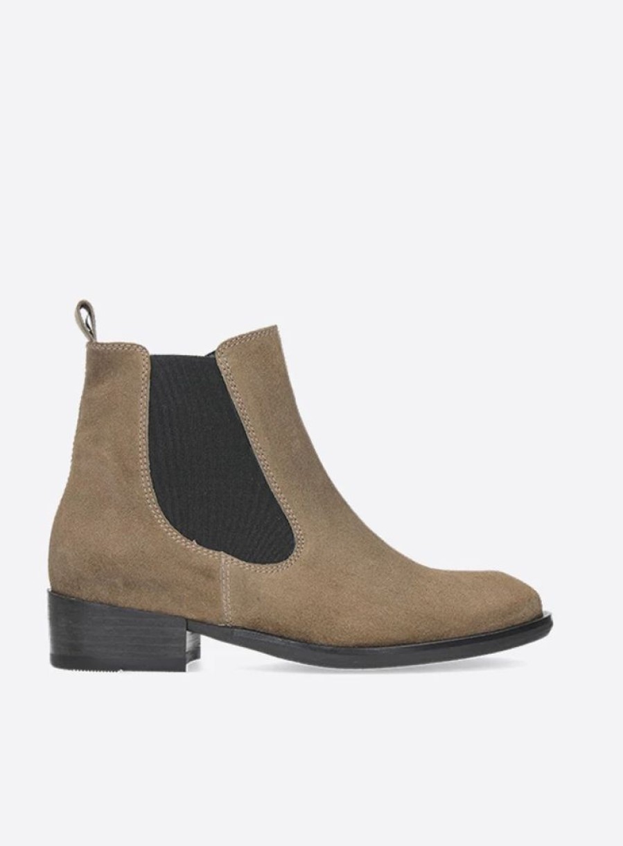 Dames Wolky | Masala Taupe Geborsteld Suede