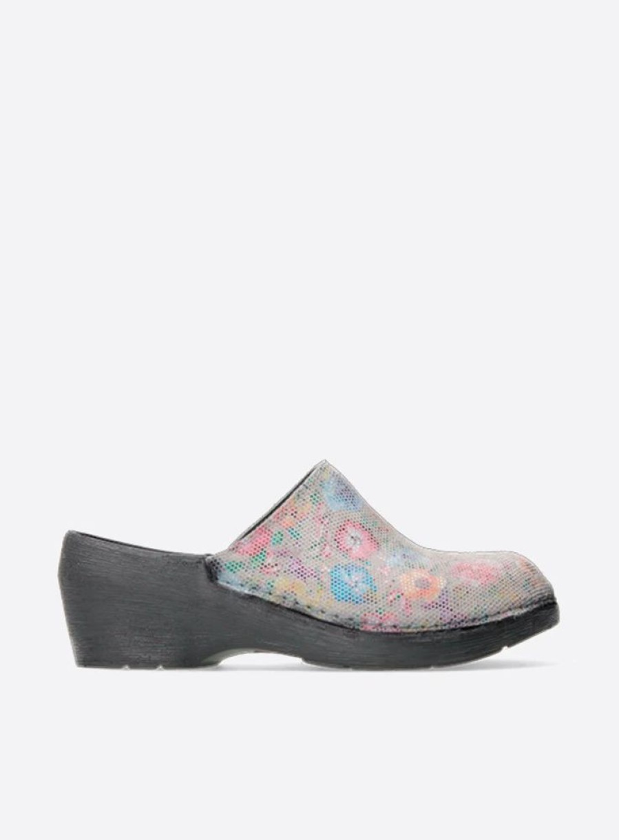 Dames Wolky | Pro-Clog Flower Taupe