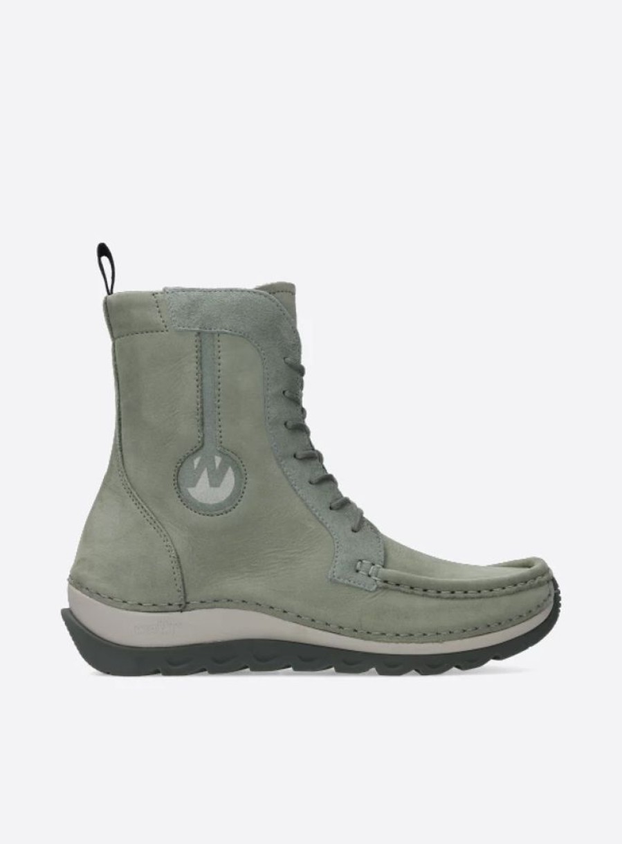 Dames Wolky | Ocean Grijsgroen Nubuck