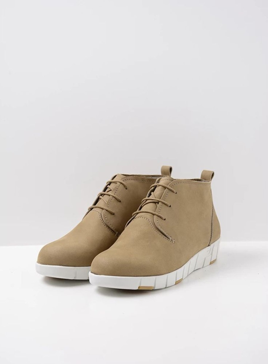 Dames Wolky | Vida Hv Beige Nubuck