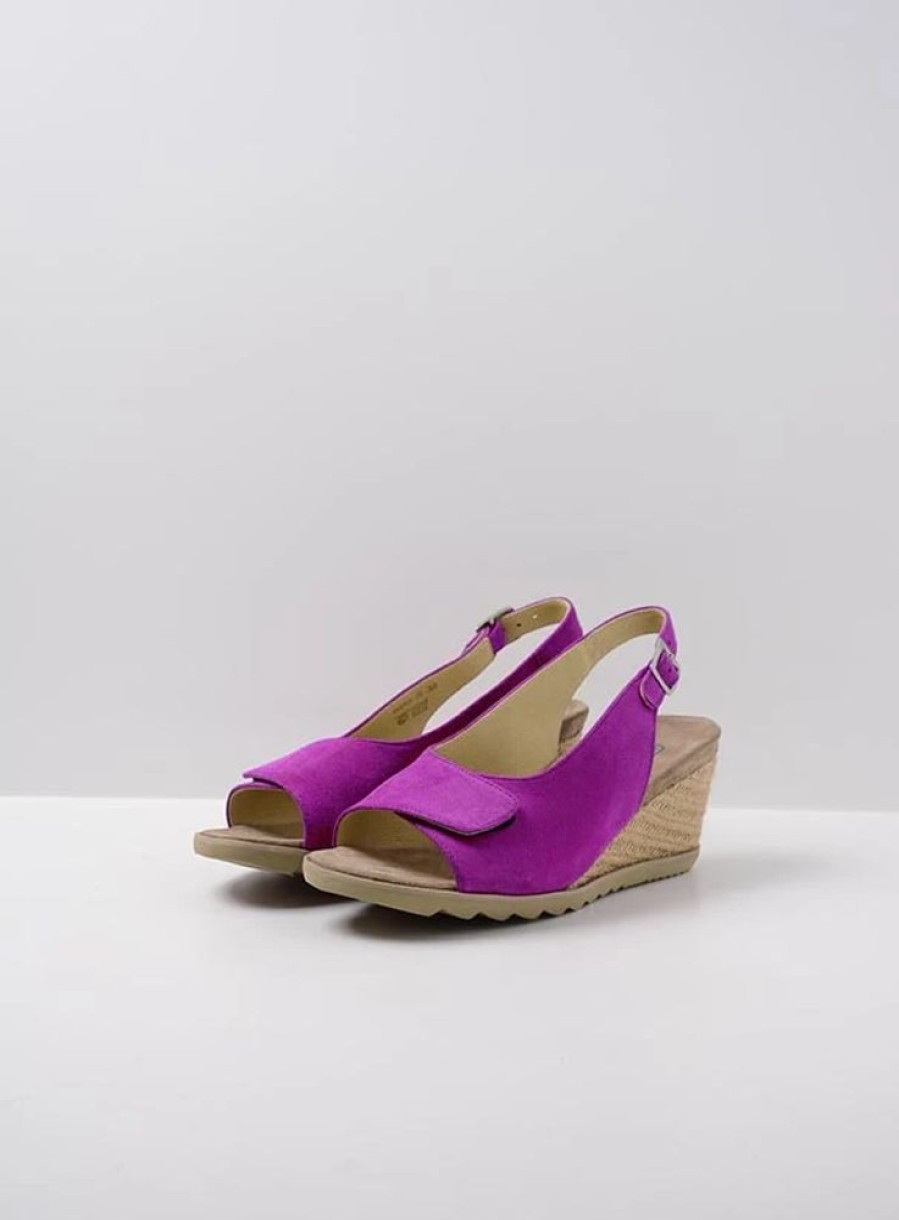 Dames Wolky | Murcia Fuchsia Suede