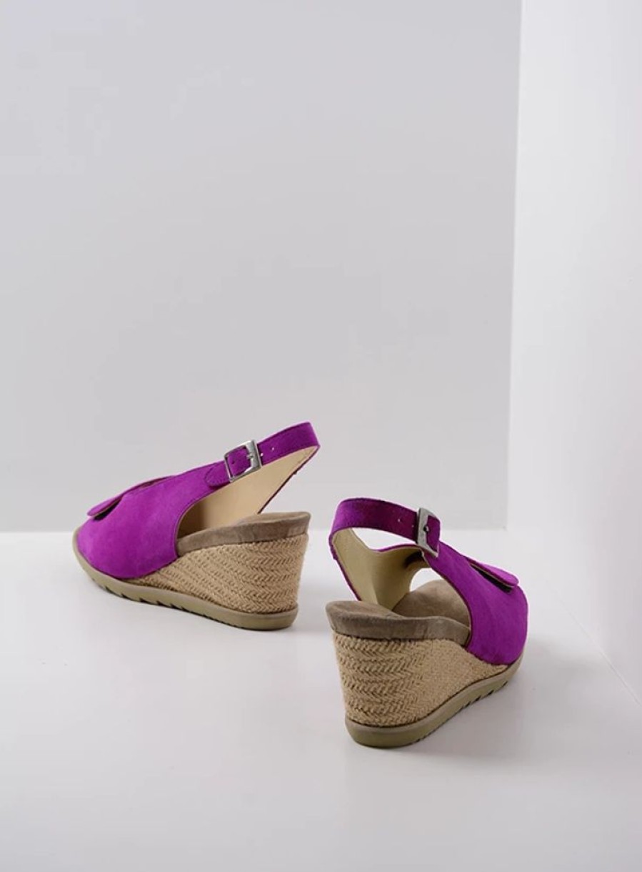 Dames Wolky | Murcia Fuchsia Suede