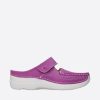 Dames Wolky | Roll Slipper Fuchsia Nubuck