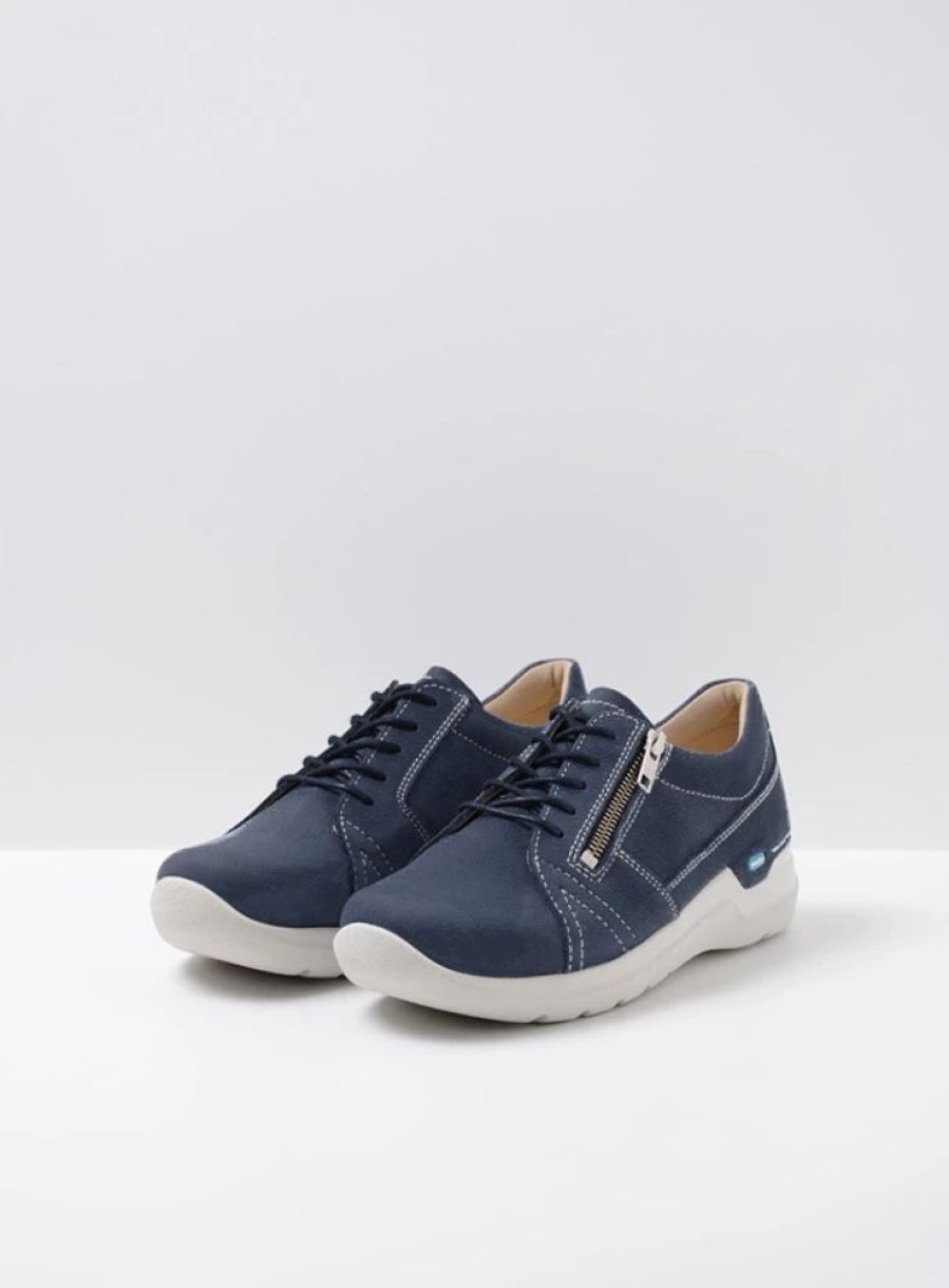 Dames Wolky | Feltwell Denim Nubuck