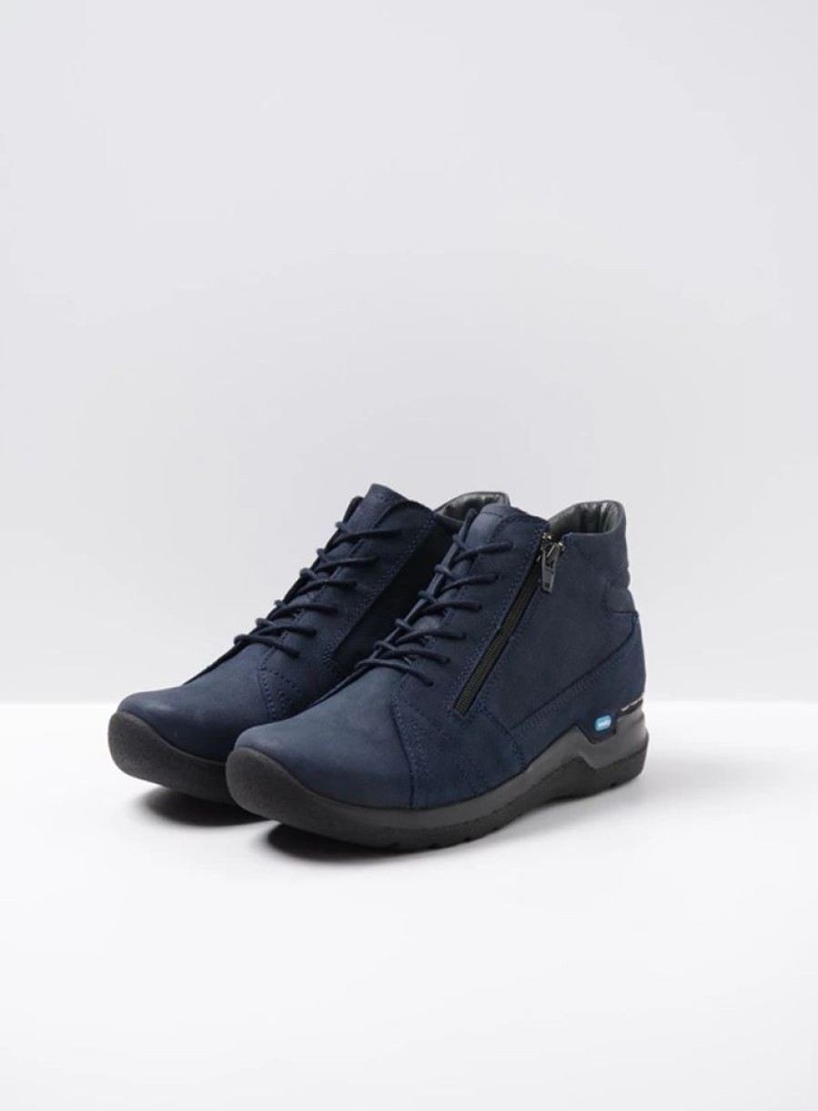 Dames Wolky | Why Blauw Nubuck