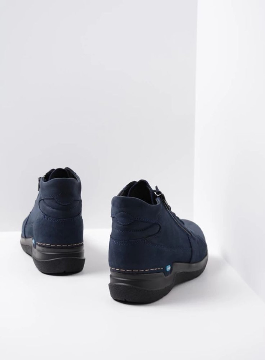 Dames Wolky | Why Blauw Nubuck