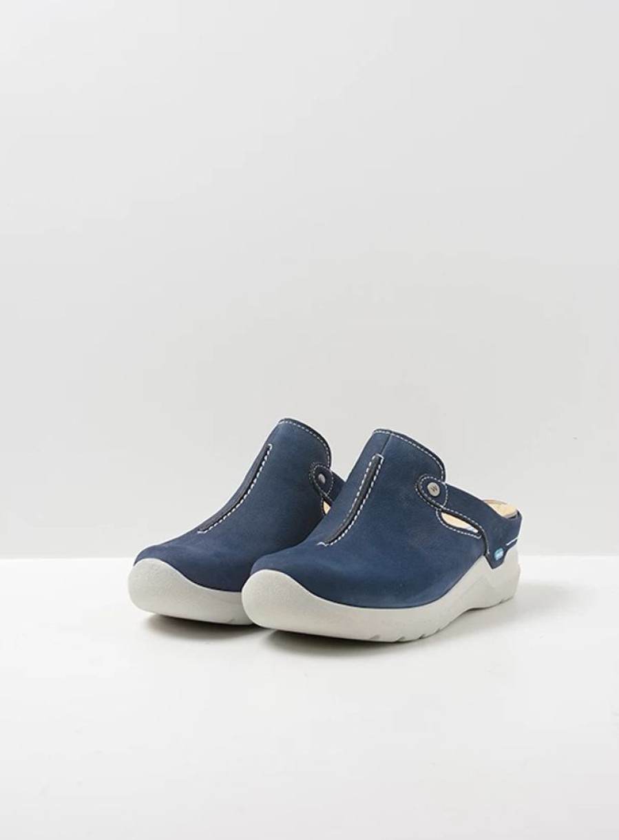 Dames Wolky | Holland Denim Nubuck