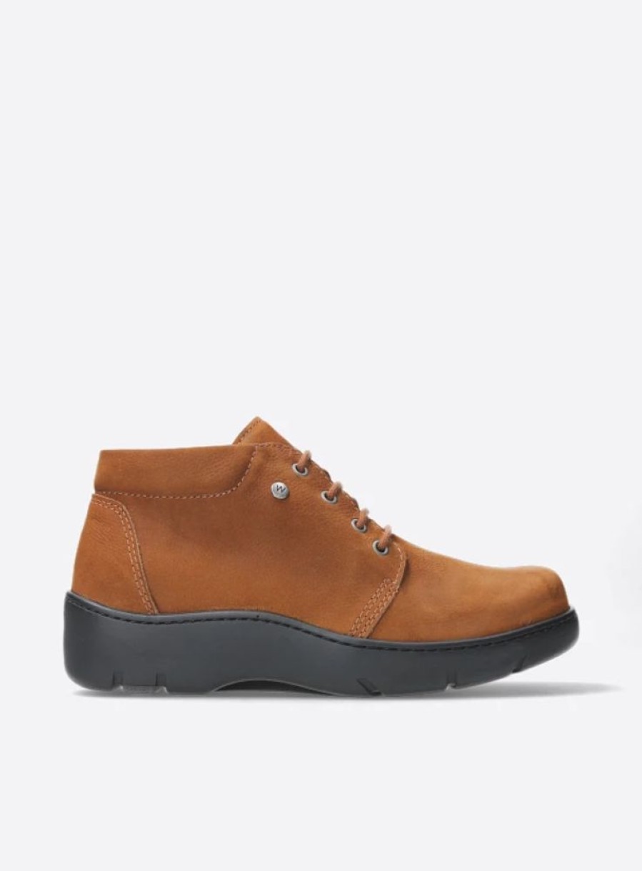 Dames Wolky | Tarda Xw-Wr Cognac Nubuck