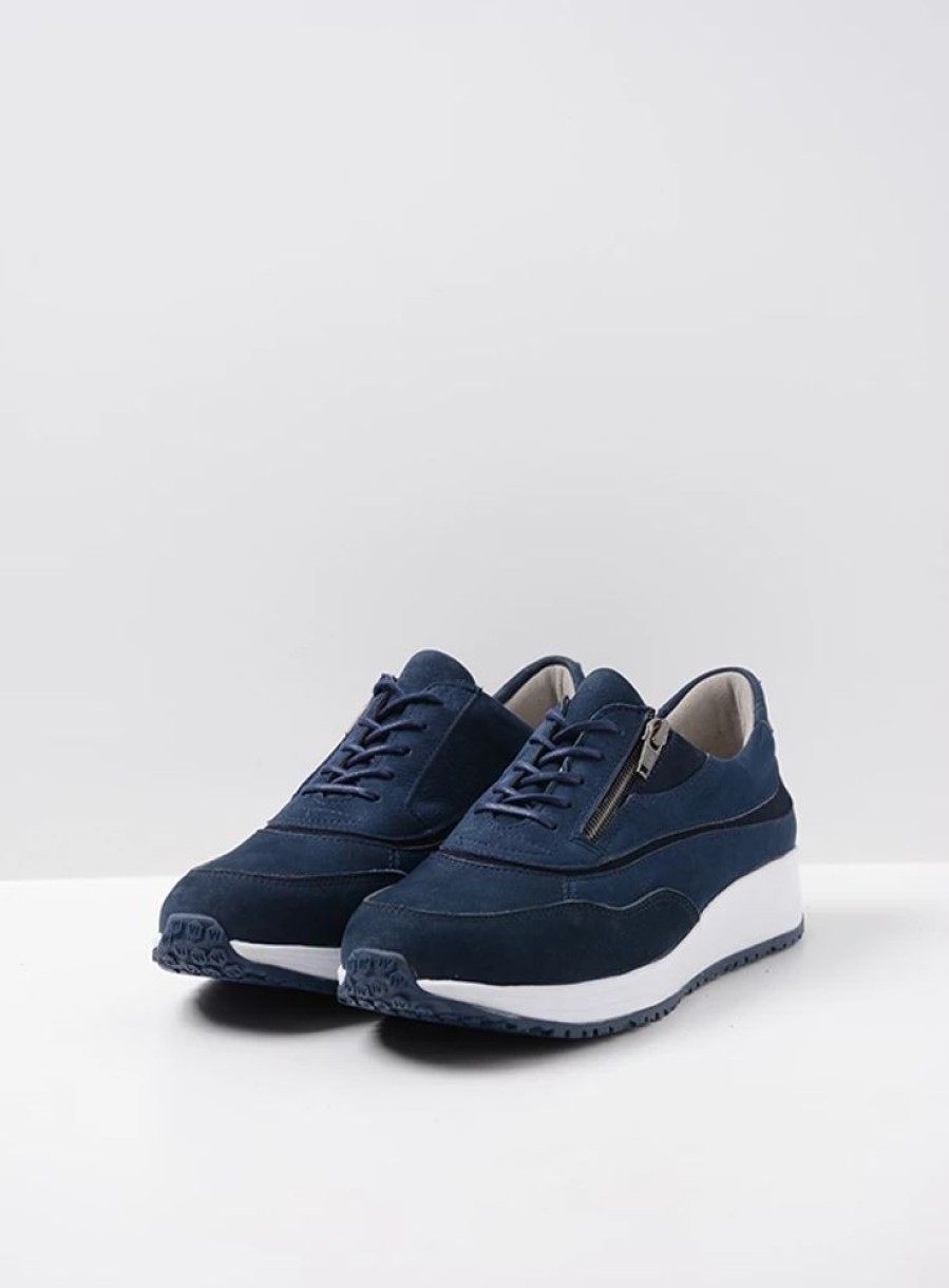 Dames Wolky | Sprint Denim Nubuck