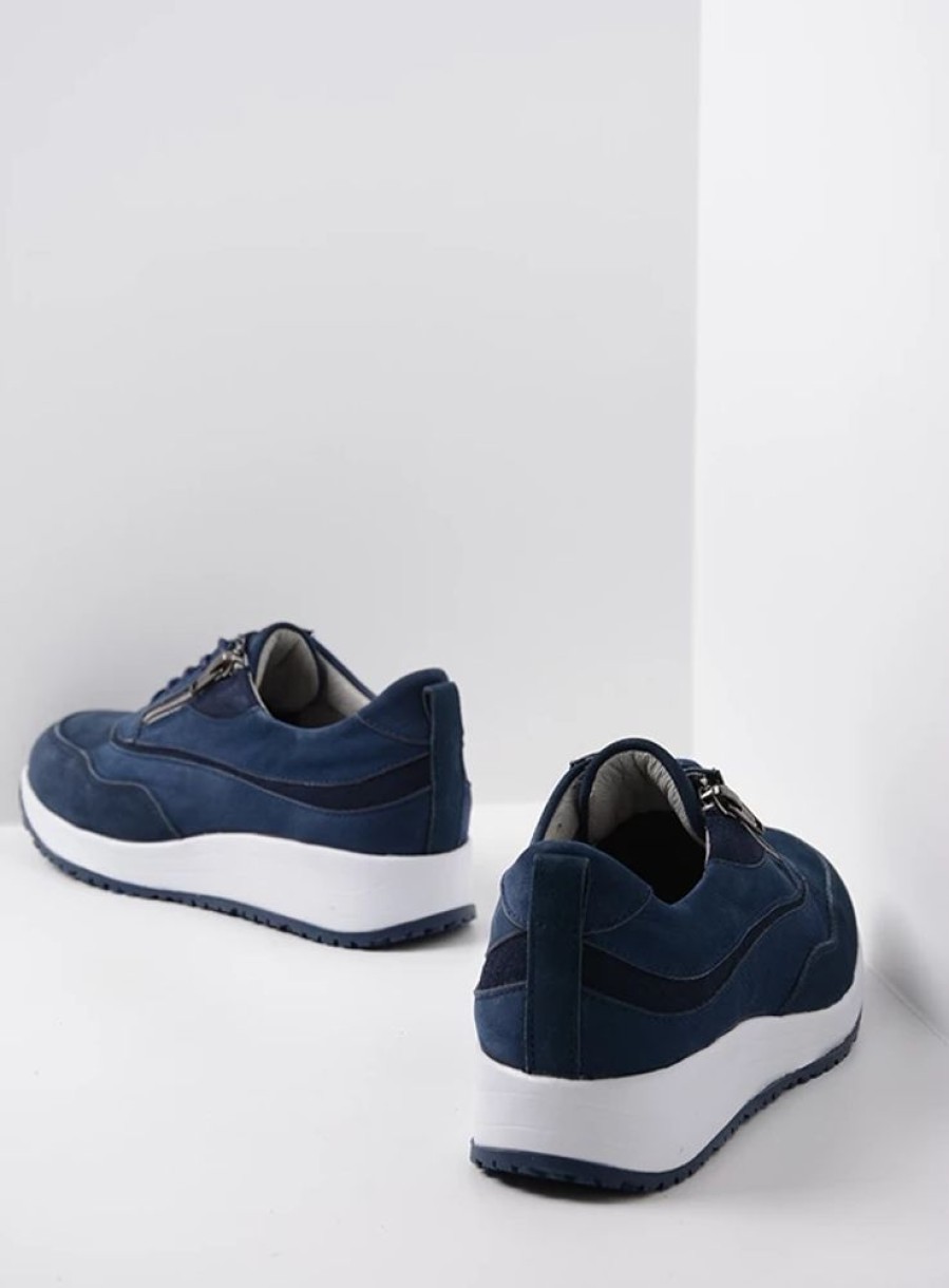 Dames Wolky | Sprint Denim Nubuck