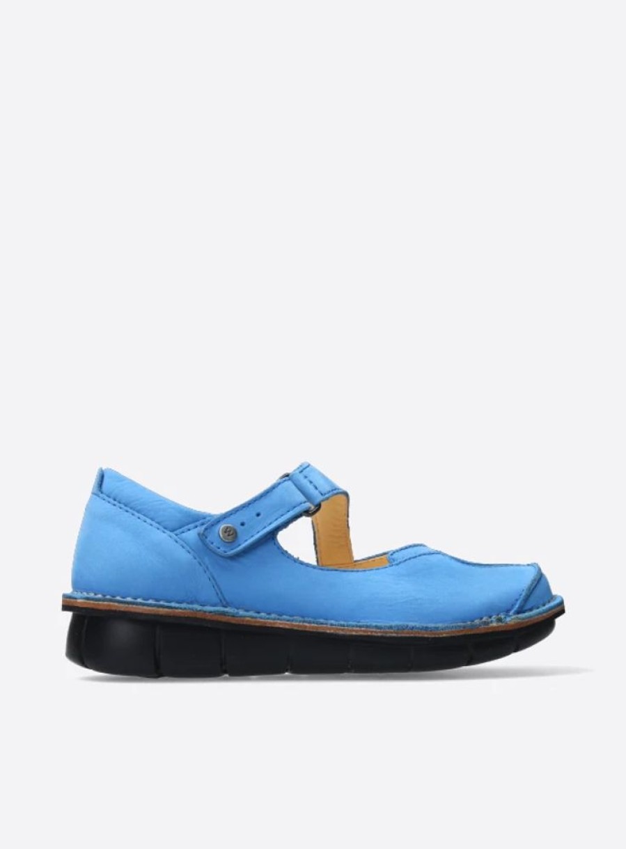 Dames Wolky | Cordoba Blauw Nubuck