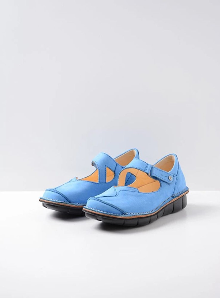 Dames Wolky | Cordoba Blauw Nubuck