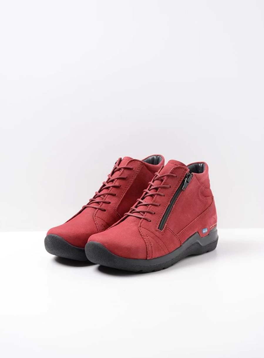 Dames Wolky | Why Bordeauxrood Nubuck