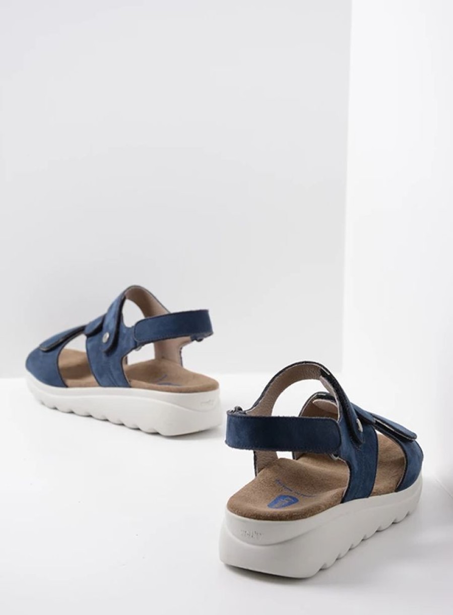 Dames Wolky | Yard Denim Nubuck