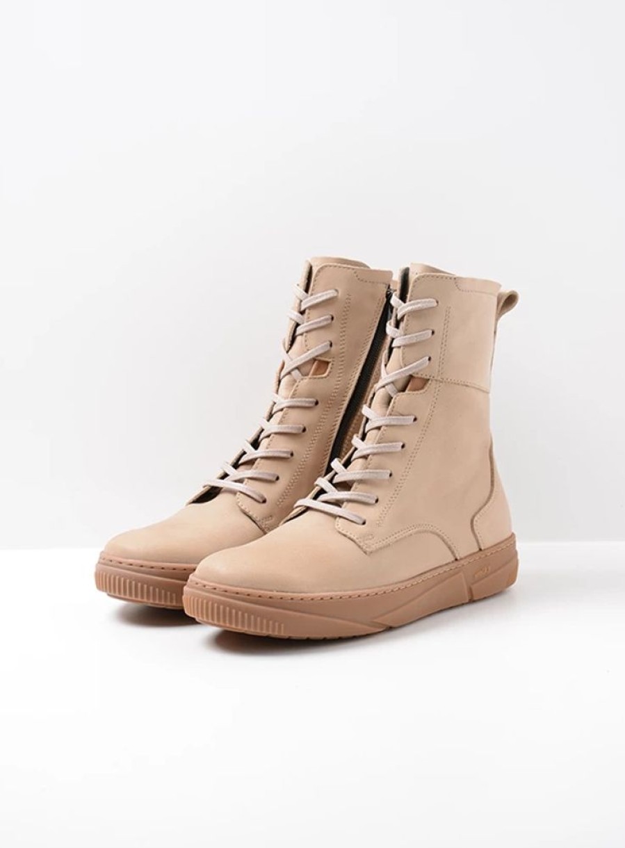 Dames Wolky | Check Safari Nubuck