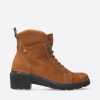 Dames Wolky | Midi Cognac Nubuck