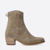 Dames Wolky | Lubbock Hv Taupe Zomer Suede