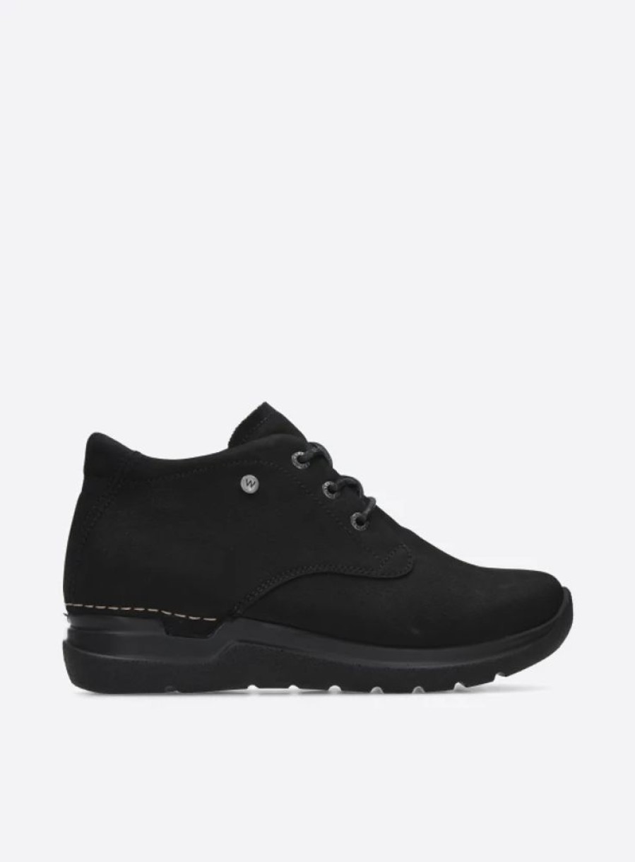 Dames Wolky | Truth Db Zwart Nubuck