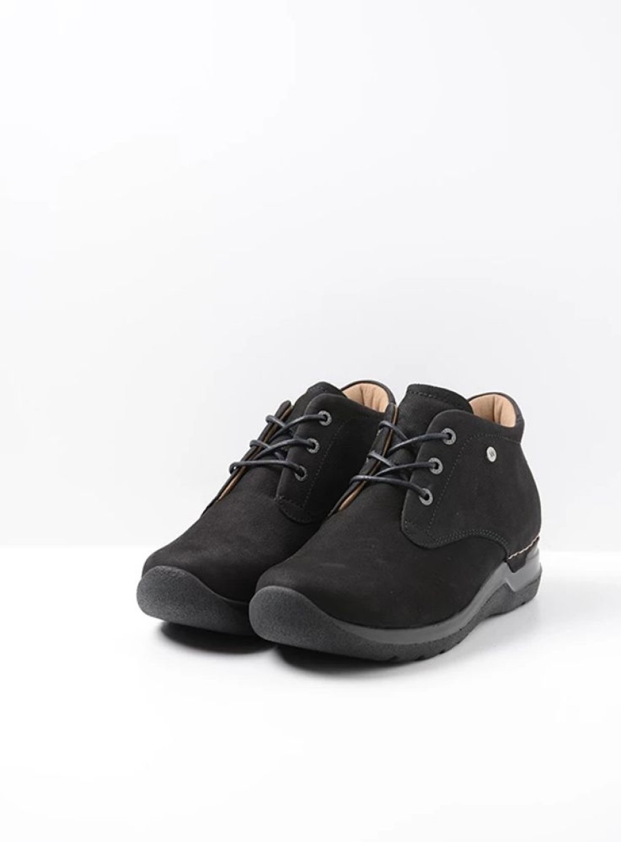 Dames Wolky | Truth Db Zwart Nubuck