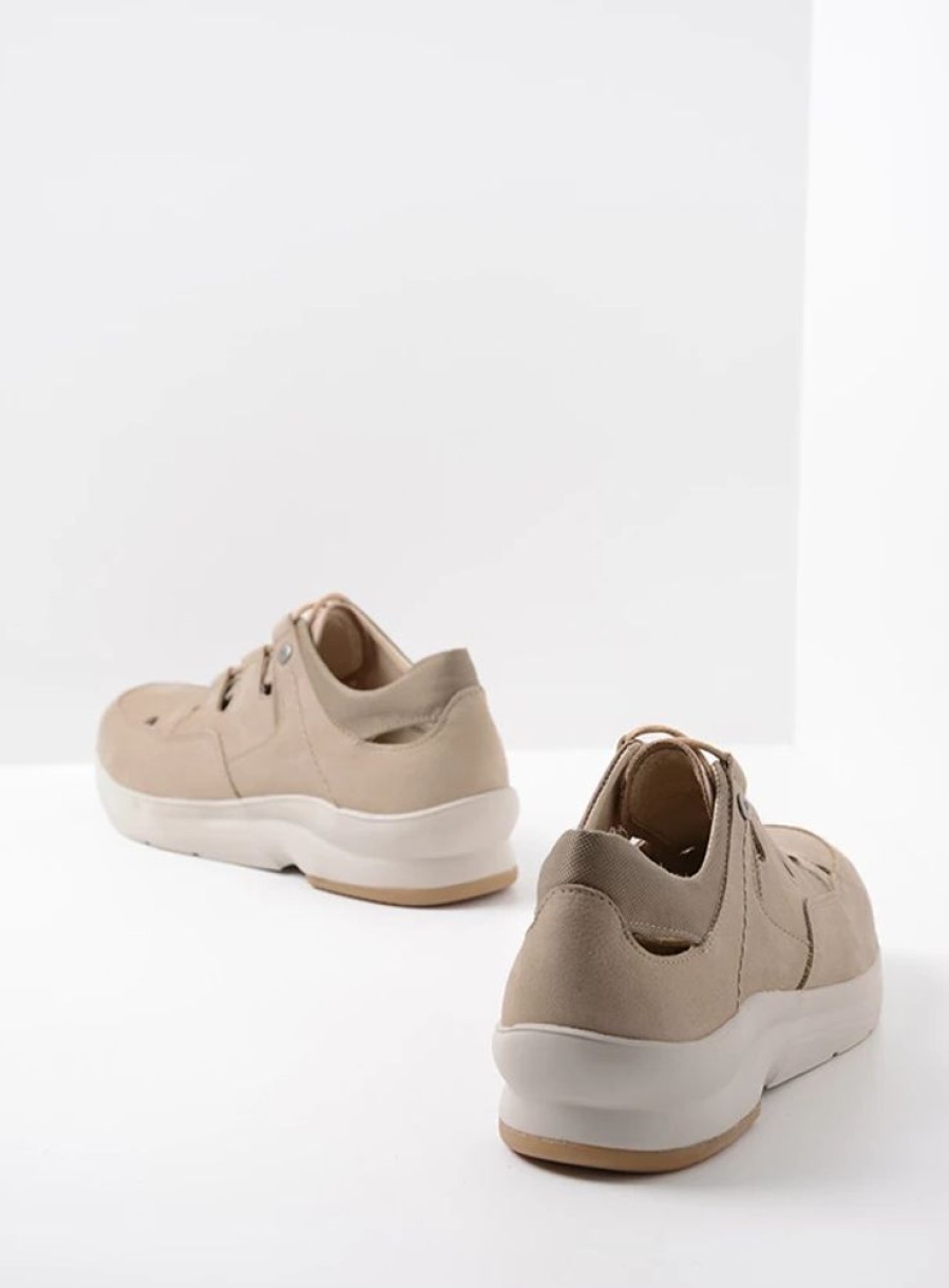 Dames Wolky | Galena Beige Nubuck