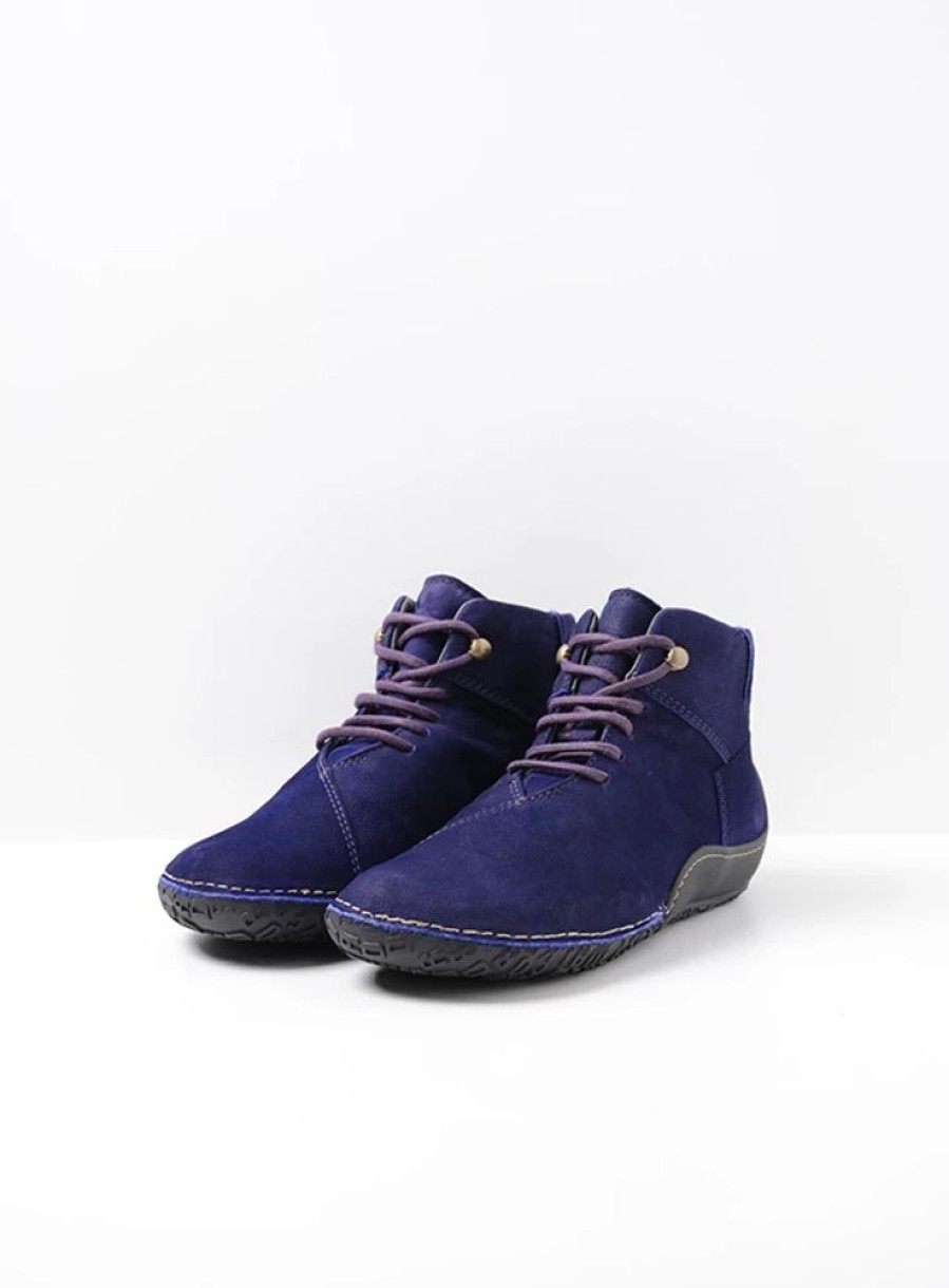 Dames Wolky | Mokola Paars Nubuck