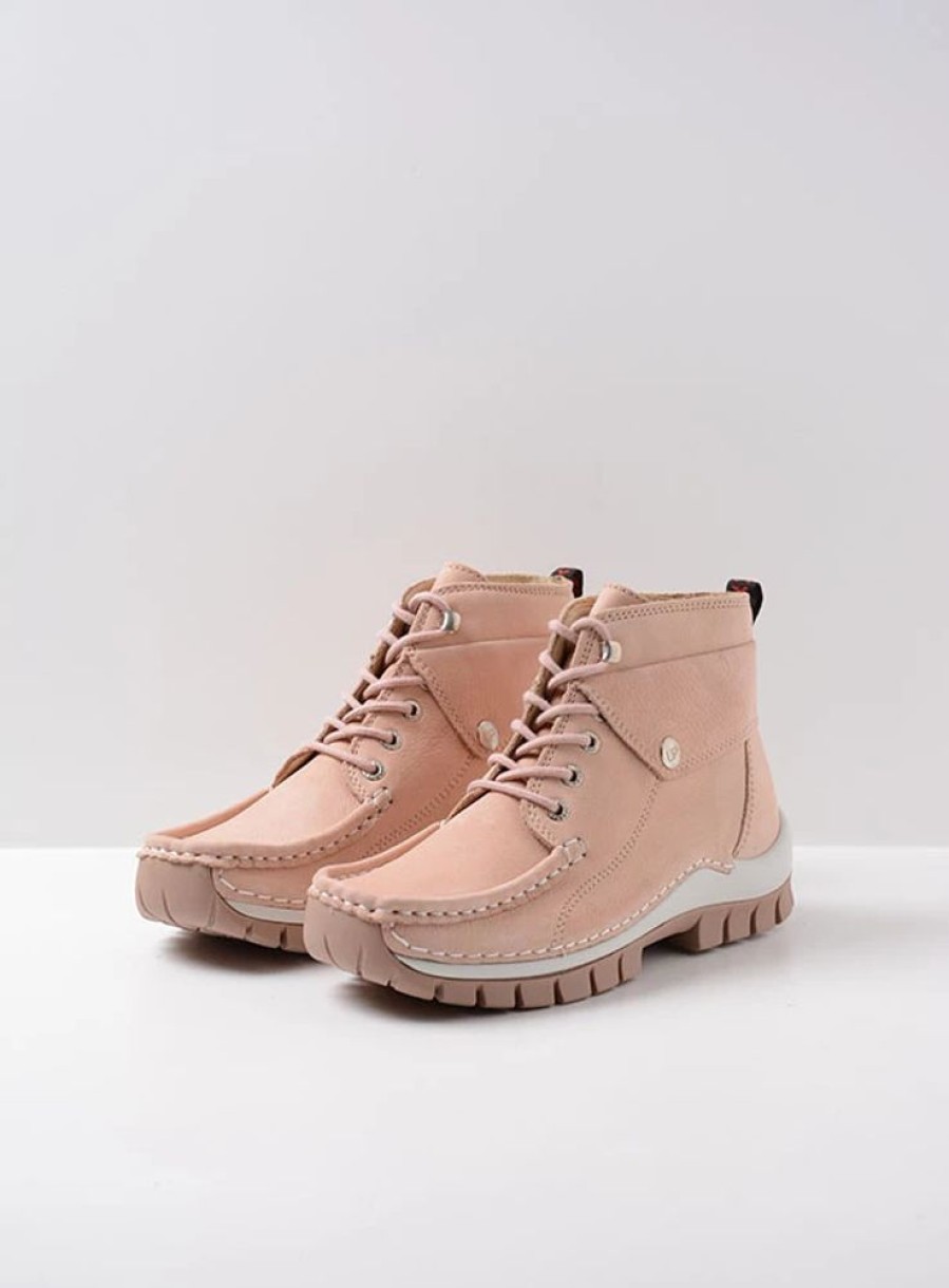 Dames Wolky | Jump Summer Nude Nubuck