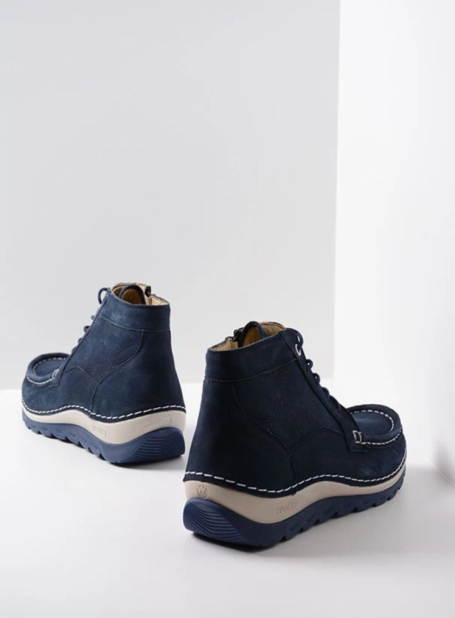 Dames Wolky | Salado Denim Nubuck