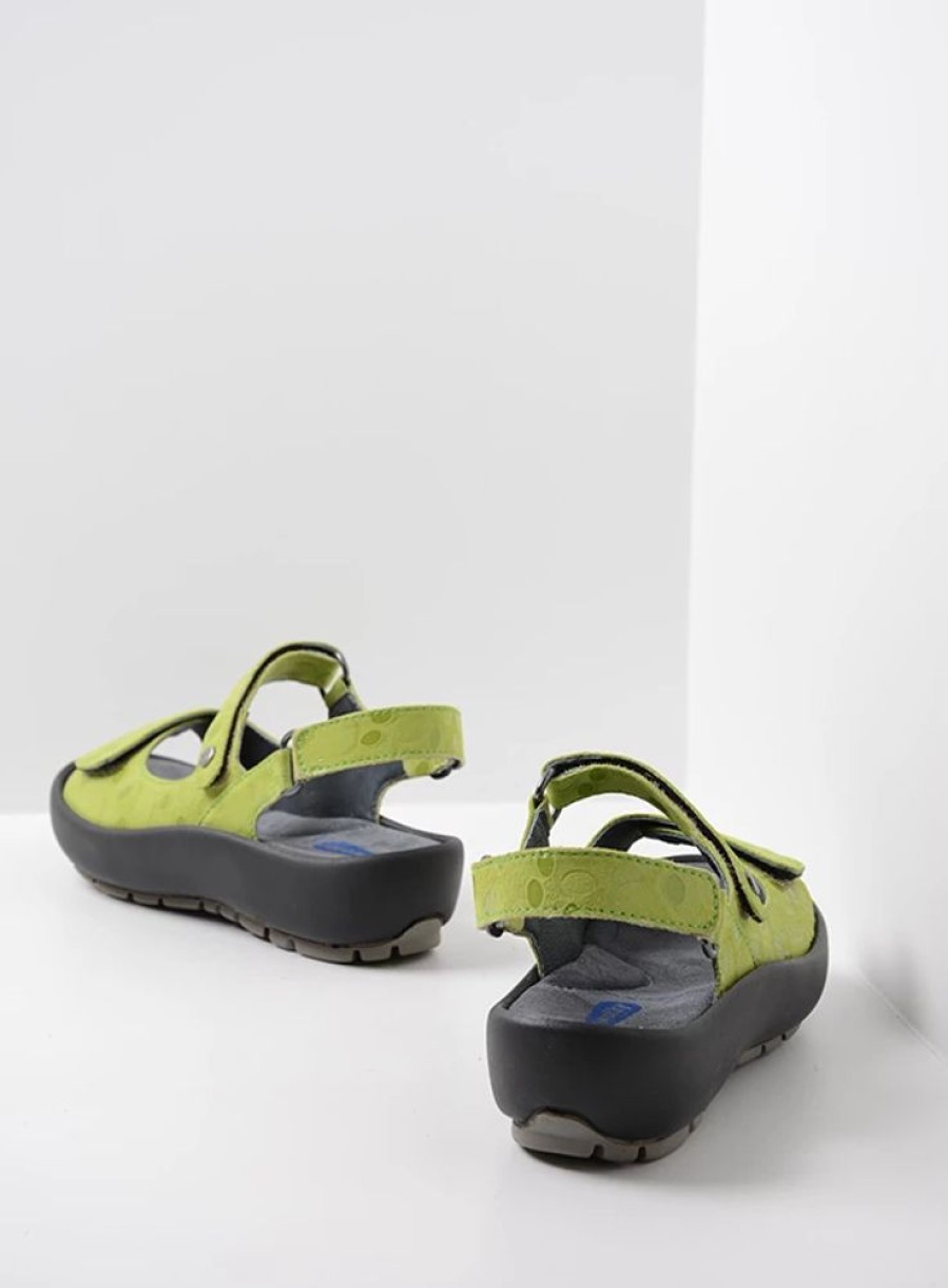 Dames Wolky | Brasilia Lime Leer