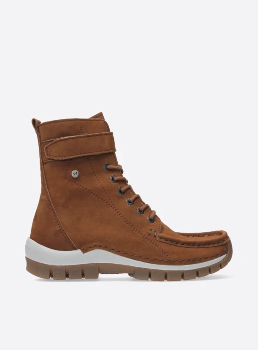 Dames Wolky | Reach Cognac Nubuck