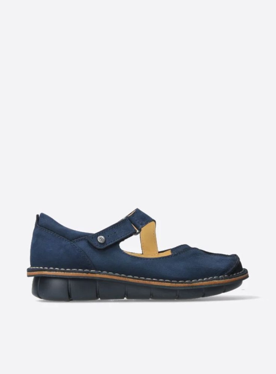 Dames Wolky | Cordoba Blauw Nubuck