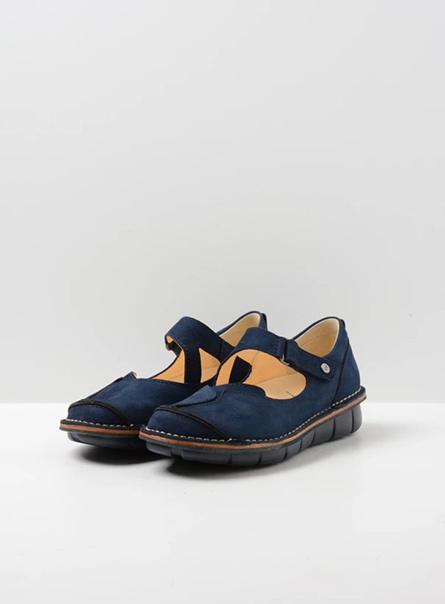 Dames Wolky | Cordoba Blauw Nubuck